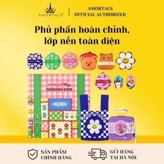Bông mút phấn Amortals  trang điểm gia đình phong cách khác nhau, bông mút đồng thương hiệu giúp đánh kem nền phấn phủ các loại phấn khác, kem che khuyết điểm chuyên dùng đặc biệt giao hàng nhanh tận nơi