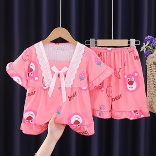 Đồ ngủ trẻ em 2-16 tuổi vải jacquard homewear