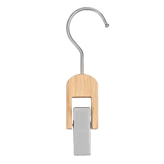 Diy clip treo tường gỗ nguyên khối Giá đỡ mũ đồ lót Nhật Bản