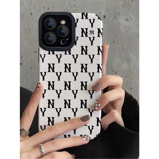 Ốp lưng cho iPhone 8 7 8plus 6plus 14 13 X XR XS MAX 12Promax 11 15 13Promax 14Promax 12 Vỏ mềm bảo vệ kết cấu chống sốc và chống rơi đơn giản Monogram