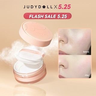 JUDYDOLL Phấn phủ Soft Light Blurring Setting Powder Mỏng mịn Kiềm Dầu Làm mờ lỗ chân lông 8g