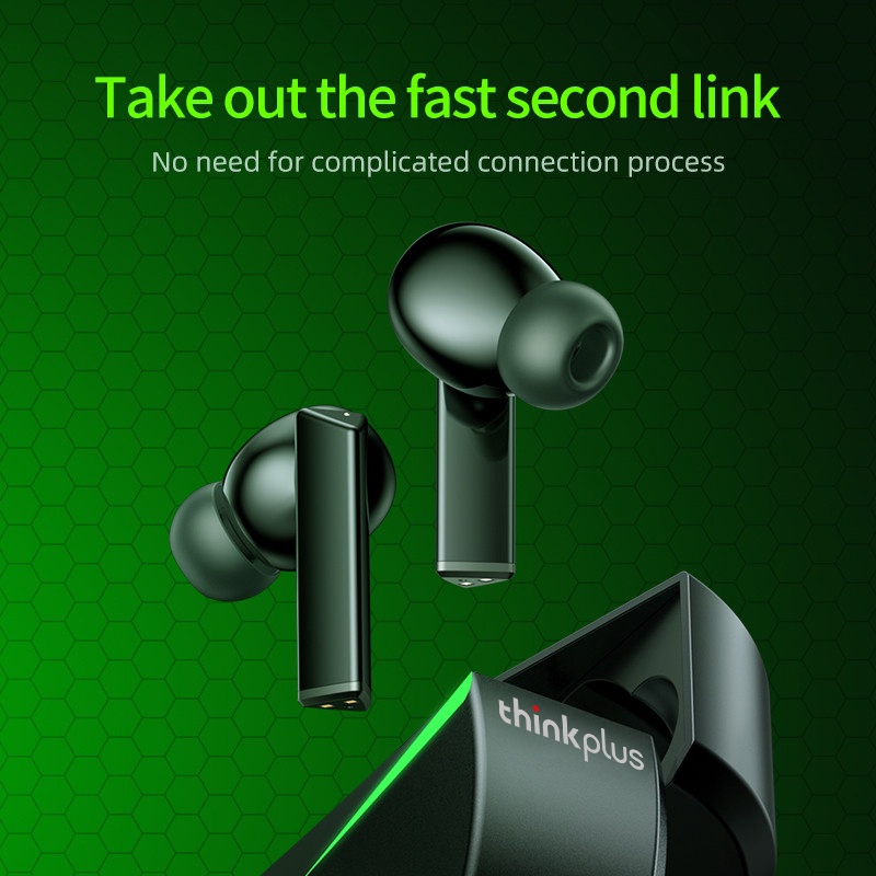 Tai nghe chơi game Bluetooth Lenovo LP6 Chống ồn thông minh Độ trễ thấp Tuổi thọ pin dài Bluetooth không thấm nước 5.0 | BigBuy360 - bigbuy360.vn