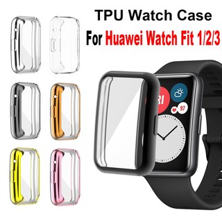 Vỏ bảo vệ Phụ kiện vỏ silicon cho Huawei Watch Fit  2 3 / Huawei Watch Fit Special Edition