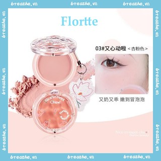 Phấn má hồng che khuyết điểm lâu trôi Flortte