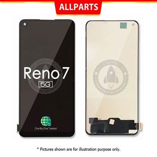 Allparts incell display cho oppo reno 7 5g lcd bộ số hóa màn hình cảm ứng thay thế