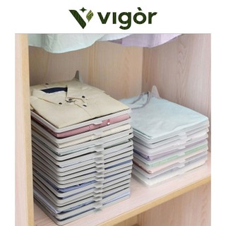 VIGOR丨Bảng gấp để gấp quần áo tiện lợi, Quần áo ký túc xá Chống nhăn, Tủ quần áo sắp xếp bảng gấp, Bảng gấp lười biếng, Bảng gấp pp lưu trữ gia đình