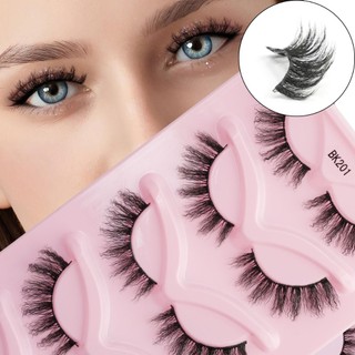 Ysdo lông cừu curl phong cách lông mi giả lông tơ tự nhiên lộn xộn lông mi 5d giả chồn lông mi