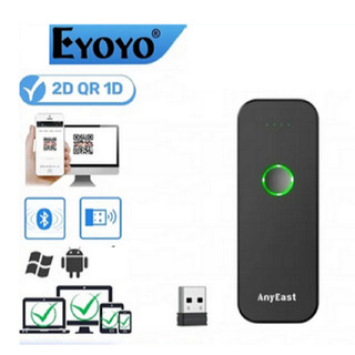 Máy quét mã vạch không dây Mini 1D 2D QR Đầu đọc mã vạch USB Bluetooth di động cho hàng tồn kho Máy tính bảng Bảng điện thoại Làm việc với Windows POS