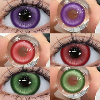 1 Cặp Kính Áp Tròng Nhiều Màu 0 Độ Dùng Hóa Trang Nhân Vật anime