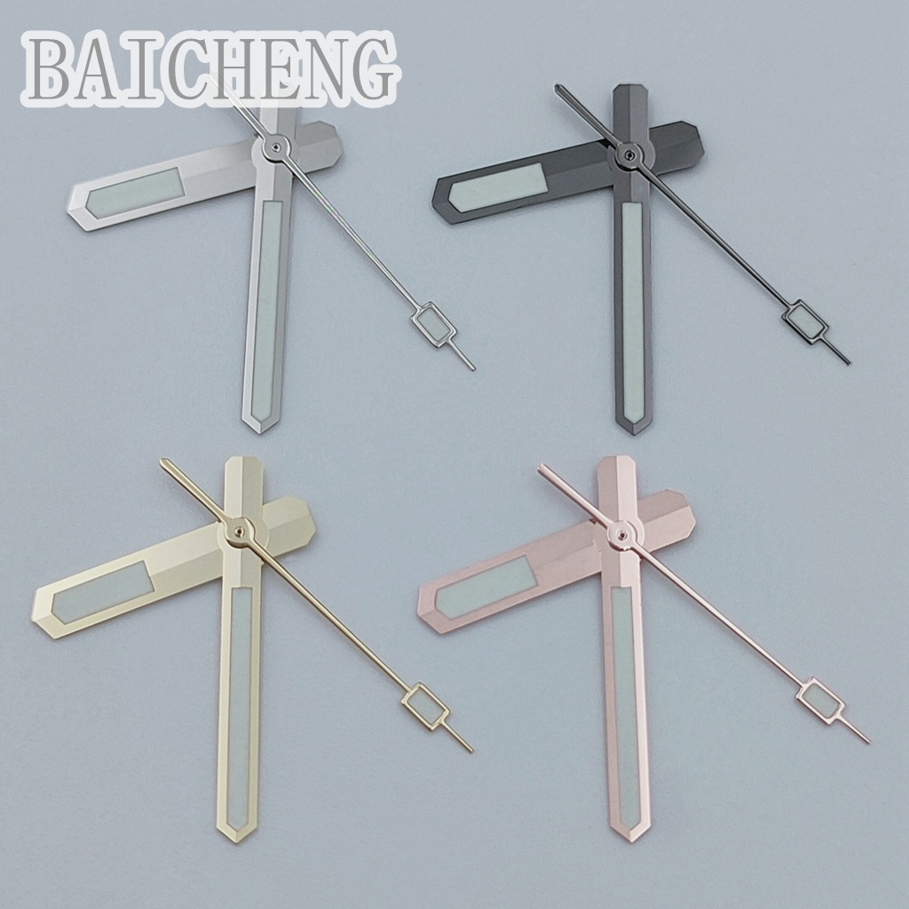 BAICHEGN NH35 NH36 NH38 7S26 7S36 4R35 4R36 Đồng Hồ Tay Bạc Vàng Hoa Hồng Súng Tay Xanh Dạ Quang