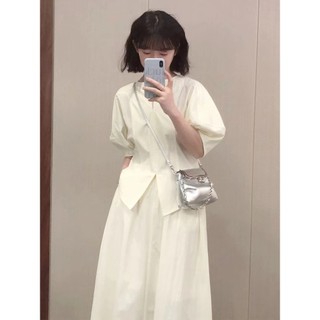 Phong Cách Hàn Quốc Nữ Nữ Áo Sơ Mi Tay Ngắn Áo Baju Baju Wanita Lengan Panjang