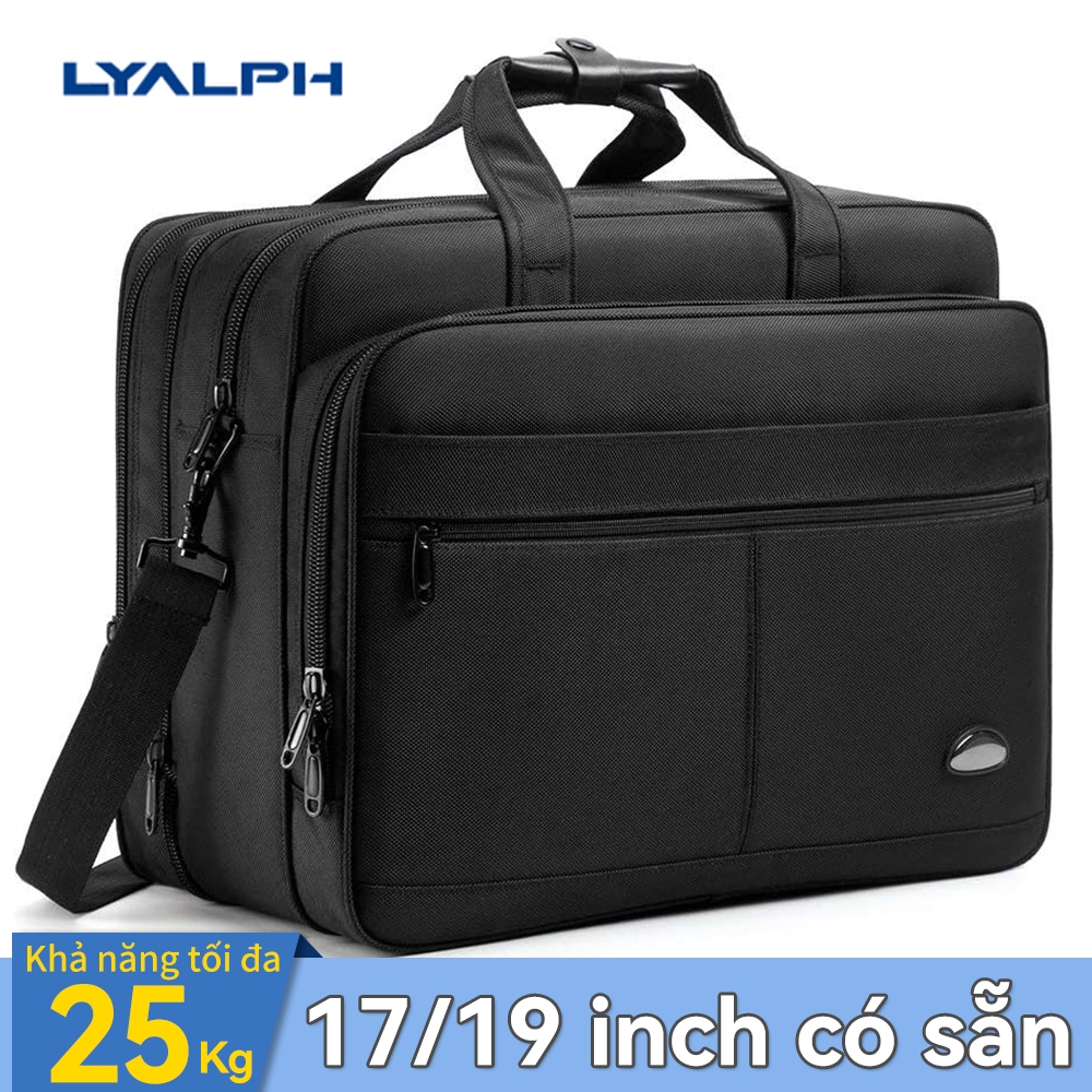 Túi đựng tài liệu công sở dung lượng lớn nam vải chống thấm nước 15,6 inch 17 inch 19 inch túi đựng máy tính xách tay Oxford túi tài liệu làm việc túi chính thức túi văn phòng túi hội nghị chuyến công tác