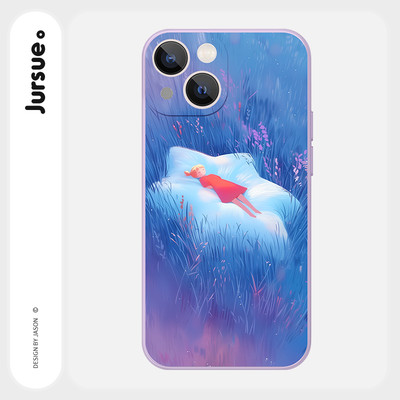 Ốp lưng JURSUE mềm dễ thương đẹp ngộ nghĩnh độc lạ cho iPhone 16 15 14 13 12 11 Pro Max SE 2020 X XR XS ip 8 7 Plus kute G10110Q