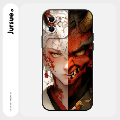 Ốp lưng JURSUE mềm chống sốc nam ngầu độc lạ ngộ nghĩnh cho iPhone 17 16 15 14 13 12 11 Pro Max SE 2020 X XR XS 8 7 ip kute G10105Q