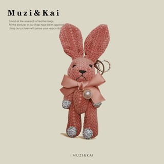 Mặt dây chuyền túi Muzikai Mặt dây chuyền búp bê thỏ dễ thương
