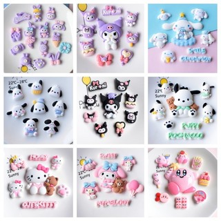 Bộ khóa giày dễ thương khác nhau sticker dép crocs charm crocs jibbitz để trang trí dép chữ h crocs dép lê dép tổ ong