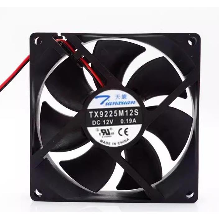 Quạt làm mát Tianxuan TX9225M12S 12V 0.19A 9CM 9225 9CM