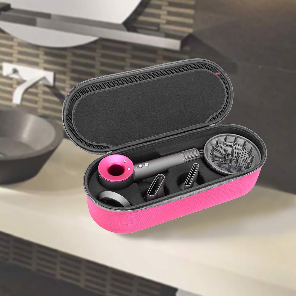 Máy Sấy Tóc Túi Bảo Quản Du Lịch Cứng Mang Theo Cho Dyson HD03 HD08 HD15 Siêu Âm Máy Sấy Tóc Hộp Bảo