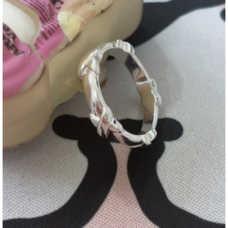 Mới! Nhẫn chữ thập bạc Tiffany 925s