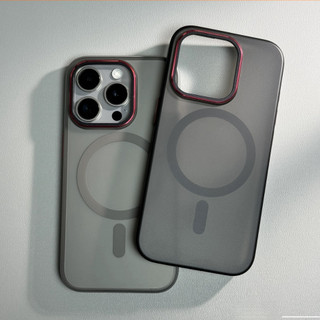 【Matte acrylic hard case/Blue】Ốp lưng compatible for iPhone 15 14 13 12 11 case