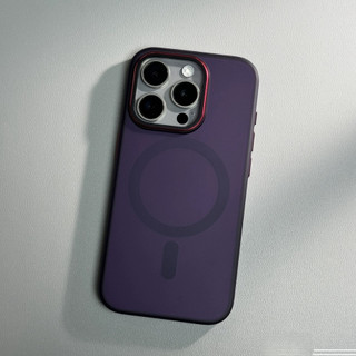 【Matte acrylic hard case/Blue】Ốp lưng compatible for iPhone 15 14 13 12 11 case