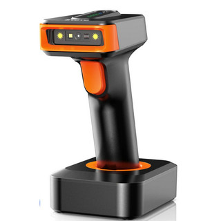 Máy quét mã vạch không dây eyoyo 1d 2d qr, đầu đọc mã có dây bluetooth & usb 3 trong 1, không dây 2500mah
