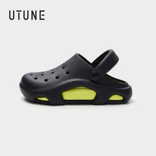 Xăng đan Nữ UTUNE Unisex Nửa Dép Mềm Mại Rebound Dày Đế Đi Lại Giày