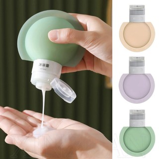 3 cái / bộ silicone chai đựng di động du lịch bóp dầu gội hộp đựng mỹ phẩm ống mềm chai trống
