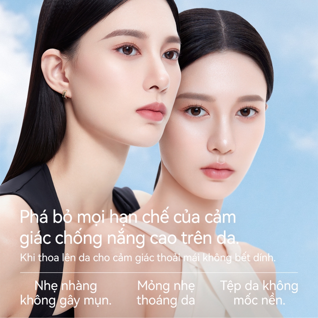 Kem chống nắng nâng tone dưỡng da Refresh Carslan Primer kem lười Kem Lót 3 trong 1 35g SPF 50 + PA + + +