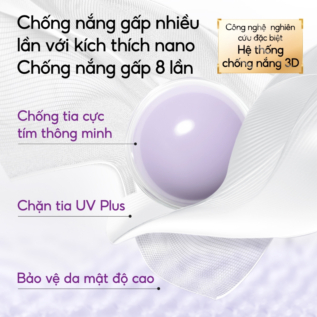 Kem chống nắng nâng tone dưỡng da Refresh Carslan Primer kem lười Kem Lót 3 trong 1 35g SPF 50 + PA + + +