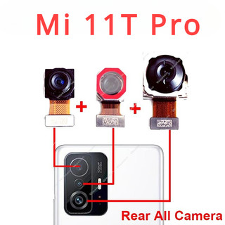 Dành cho xiaomi mi 11t pro mặt trước mặt sau camera chính camera phía sau mô đun thay thế camera