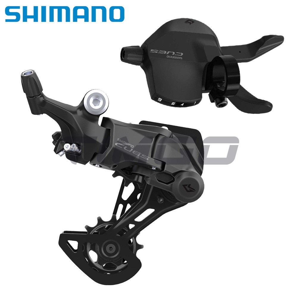 Shimano CUES U4000 MTB Xe Đạp 1x9 Tốc Độ Phía Sau Groupset RD-U4000 Derailleur Phía Sau SL-U4000 Bên Phải Sang Số