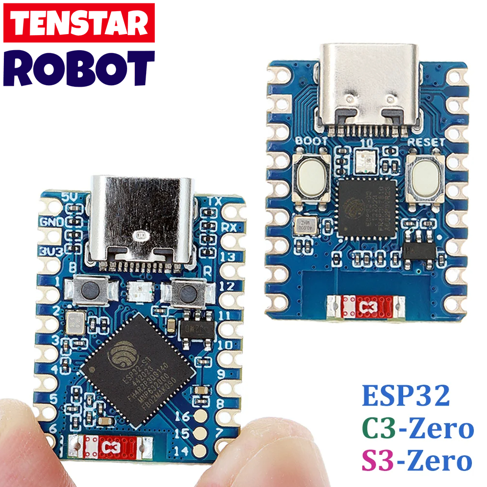 Esp32-c3-zero ESP32-S3-Zero Mini Ban Phát Triển WiFi Bluetooth Kích Thước Siêu Nhỏ ESP32 C3 S3 ESP 3