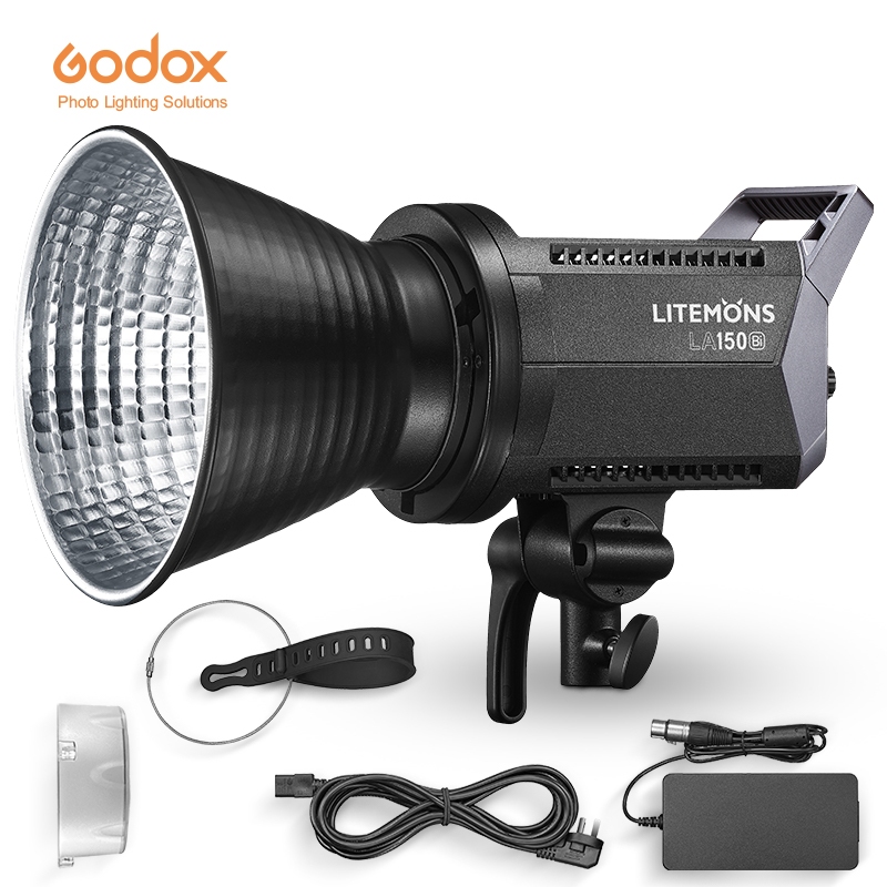 Godox LA150D LA150BI 190W LA200D LA200BI 230W Bảng điều khiển LCD LED Đèn Video Đầu ra ánh sáng liên
