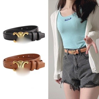 Thắt Lưng Da Bản Nhỏ Thời Trang Mới Cho Nữ