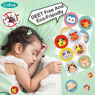 Miếng Dán Chống Muỗi Cofoe Cho Bé Mang Thai Tinh Dầu Thảo Dược Chống Muỗi Miếng Dán Đuổi Trẻ Em