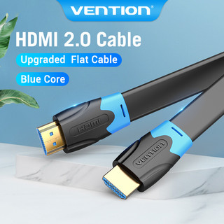 Cáp hdmi vention 4k tốc độ cao 18gbps hdmi 2.0 cáp hỗ trợ 3d 2160p 1080p hdmi ethernet âm thanh trở lại kênh