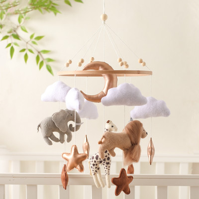 Cũi Cho Bé Di Động Đồ Chơi Cảm Giác, Bắc Âu Treo Giường Chuông Đồ Chơi, Lục Lạc Sơ Sinh Trang Trí Di Động, Để Trang Trí Nhà Quà Tặng Sinh Nhật