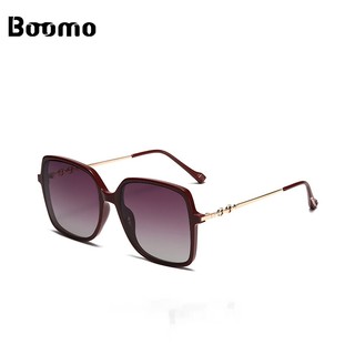 Boomo - Kính râm phân cực thời trang nữ - Kính râm phân cực UV khung lớn