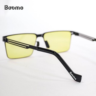 Boomo - Kính râm nửa khung - Kim loại - Kính râm tầm nhìn ban đêm