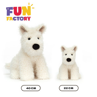 ℉UN FACTORY Dễ Thương Tây Cao Nguyên Chó Con Búp Bê Sang Trọng Đồ Chơi Mini Mềm Chó