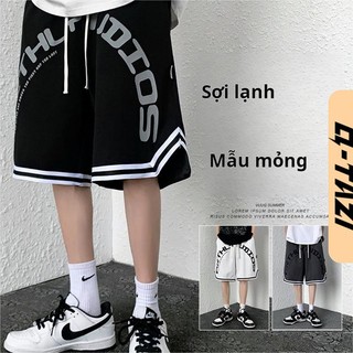 K Tazi Quần short dạo phố nam mùa hè Lỏng lẻo giản dị và linh hoạt quần thể thao năm điểm