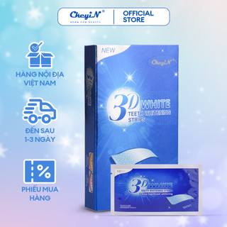 CkeyiN 14 cái 3D Dải Làm Trắng Răng 3D Dải Gel Trắng Làm Trắng Răng Dải Chăm Sóc Răng Miệng 3D Bộ Dải Chăm Sóc Răng Miệng KQ089