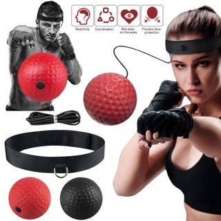 Bóng đấm bốc phản xạ GYMPRO Bóng đấm bốc với băng đô Đấm tốc độ Kỹ năng chiến đấu và huấn luyện phối hợp mắt tay