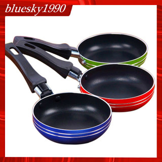 【Bluesky1990】Chảo chiên trứng chống dính thiết kế nhỏ gọn tiện dụng cho nhà bếp
