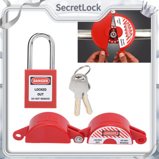 Bộ khóa van an toàn - Gate valve lockout - Khóa van cổng cho bình gas