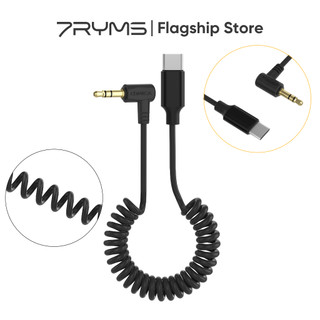Cáp Âm Thanh Chuyển Đổi cvm-d-uc ii 3.5mm trs Sang usb-c microhphone Với Đầu Ra Kỹ Thuật Số Tương Thích Với dji action 3 Và samsung huawei xiaomi realme android