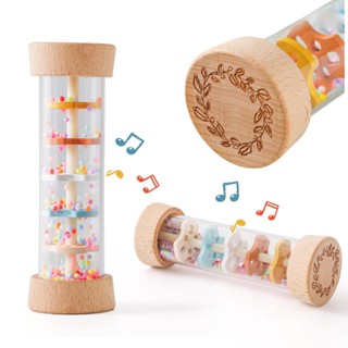 Trẻ Em Giáo Dục Nhạc Cụ Đồ Chơi Di Động Đồng Hồ Cát Rainmaker Rain Stick Âm Thanh Giọt Mưa Âm Thanh Đồ Chơi Âm Nhạc
