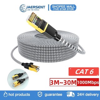 Cáp mạng Jaersent Cat6 Pre-Press 2 đầu Cáp mạng, cáp lan, cáp internet - 3m đến 30m