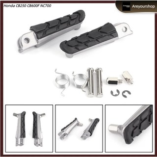 Areyourshop Bàn Chân Trước Chốt Để Chân Cho Xe Honda CB250 CB600F HORNET 250 600 CBR600F NC700 Đồ gác chân trước